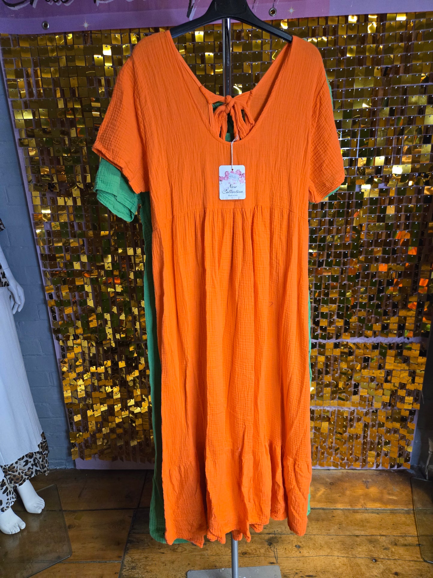 New cotton dress