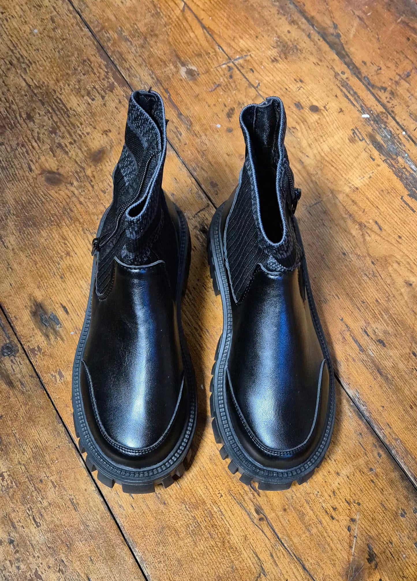 'Miss Sophia' Sock Ankle Boot