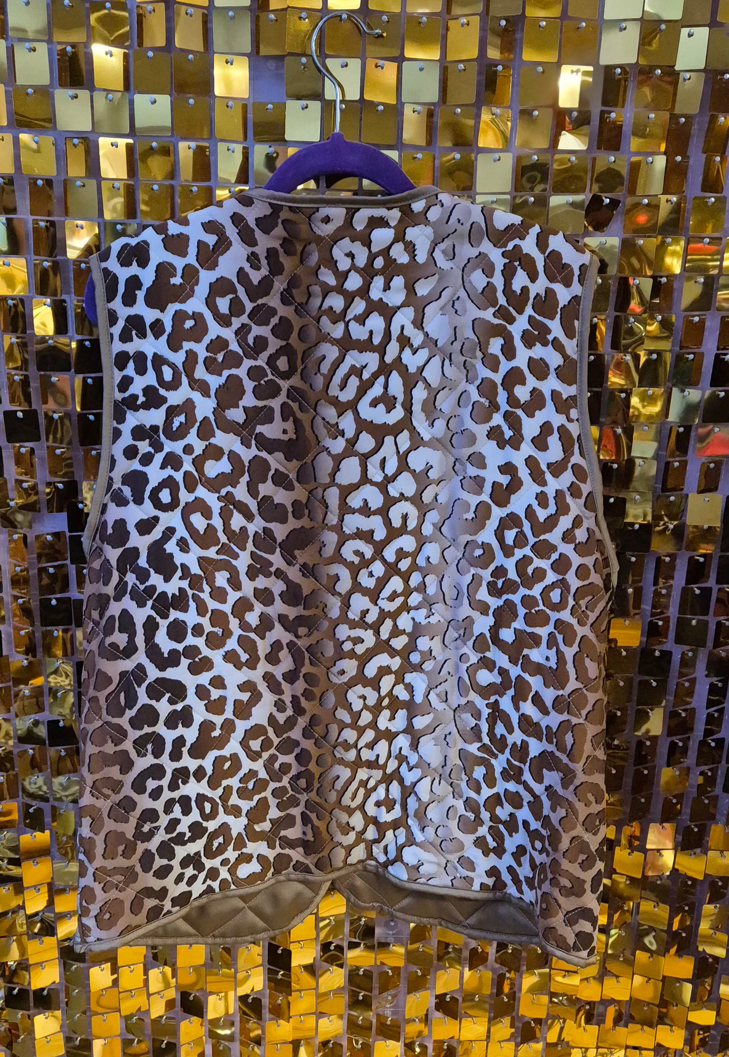 Leopard Print Gilet