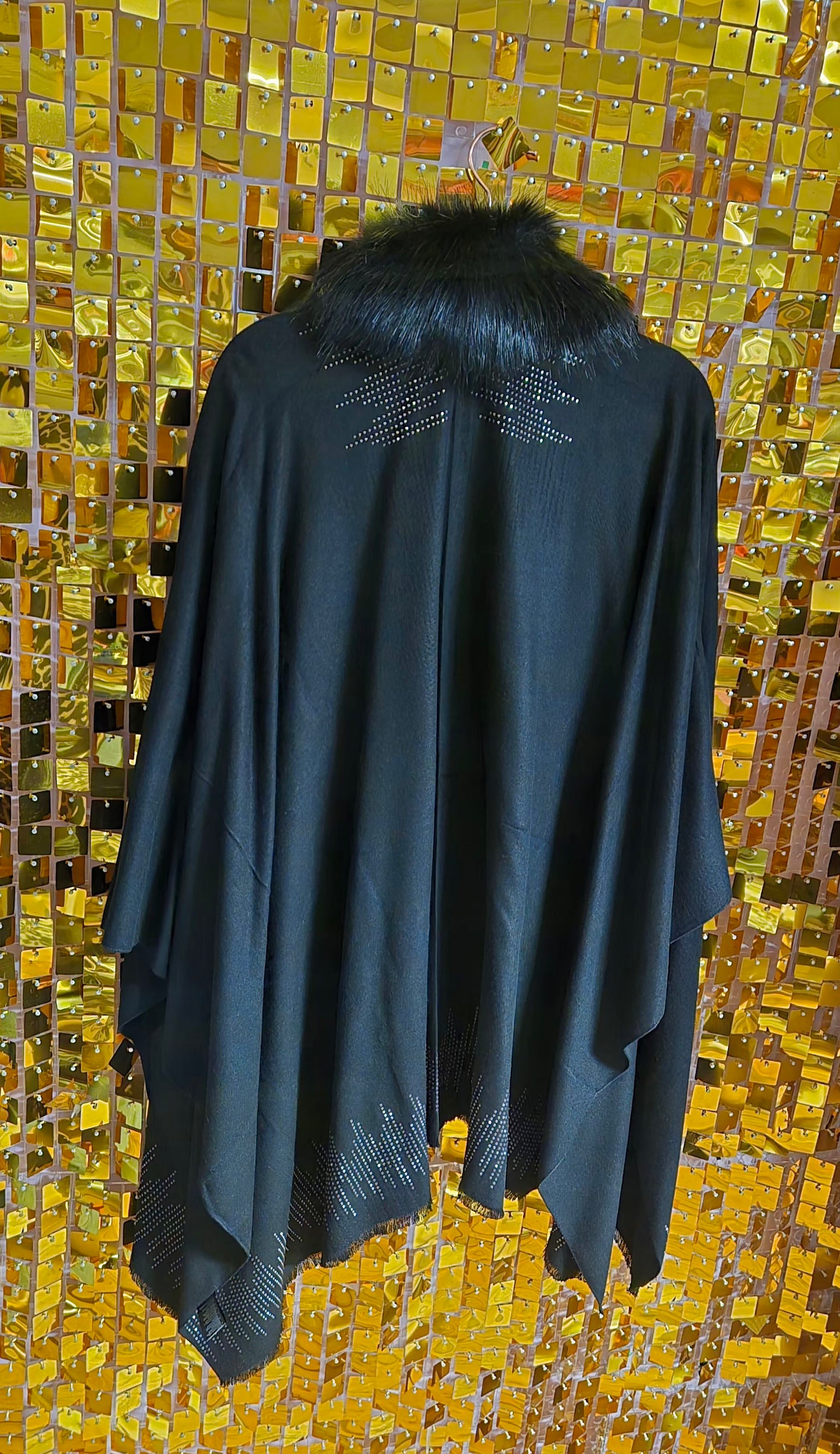 Pia Rossini Black Shawl