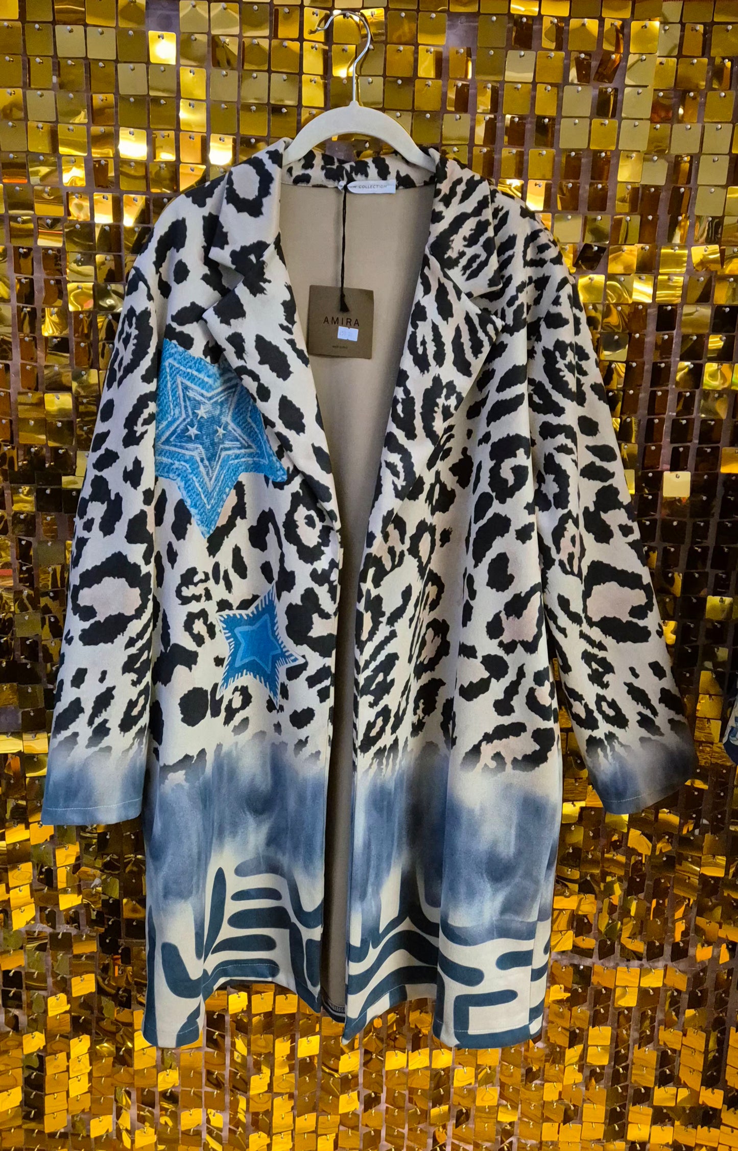 Denim Star Longline Blazer