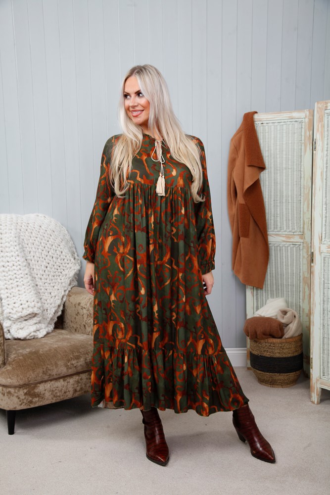 Reduced - Goose Island Shirred Dress