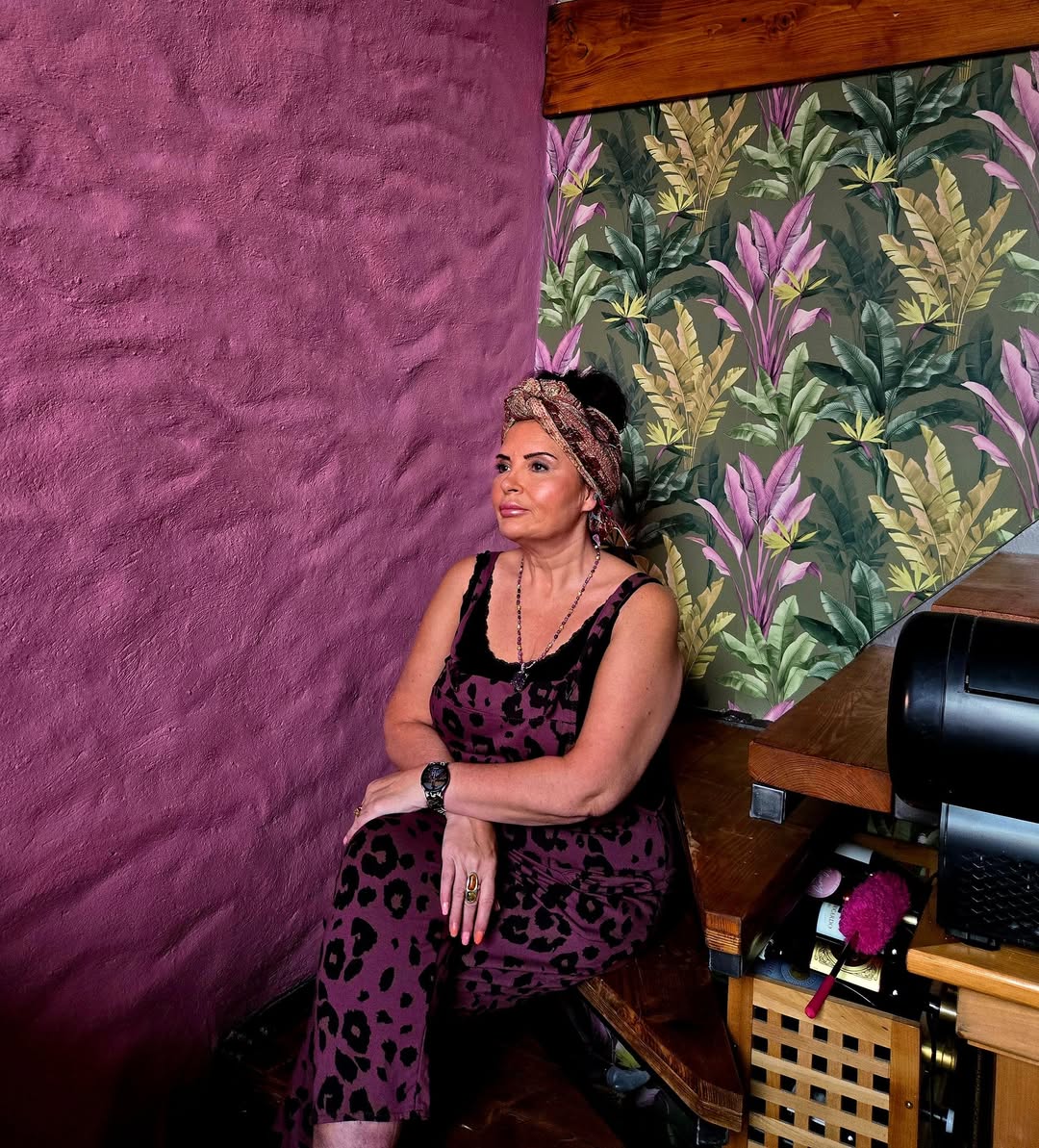 New Animal Print Dungarees