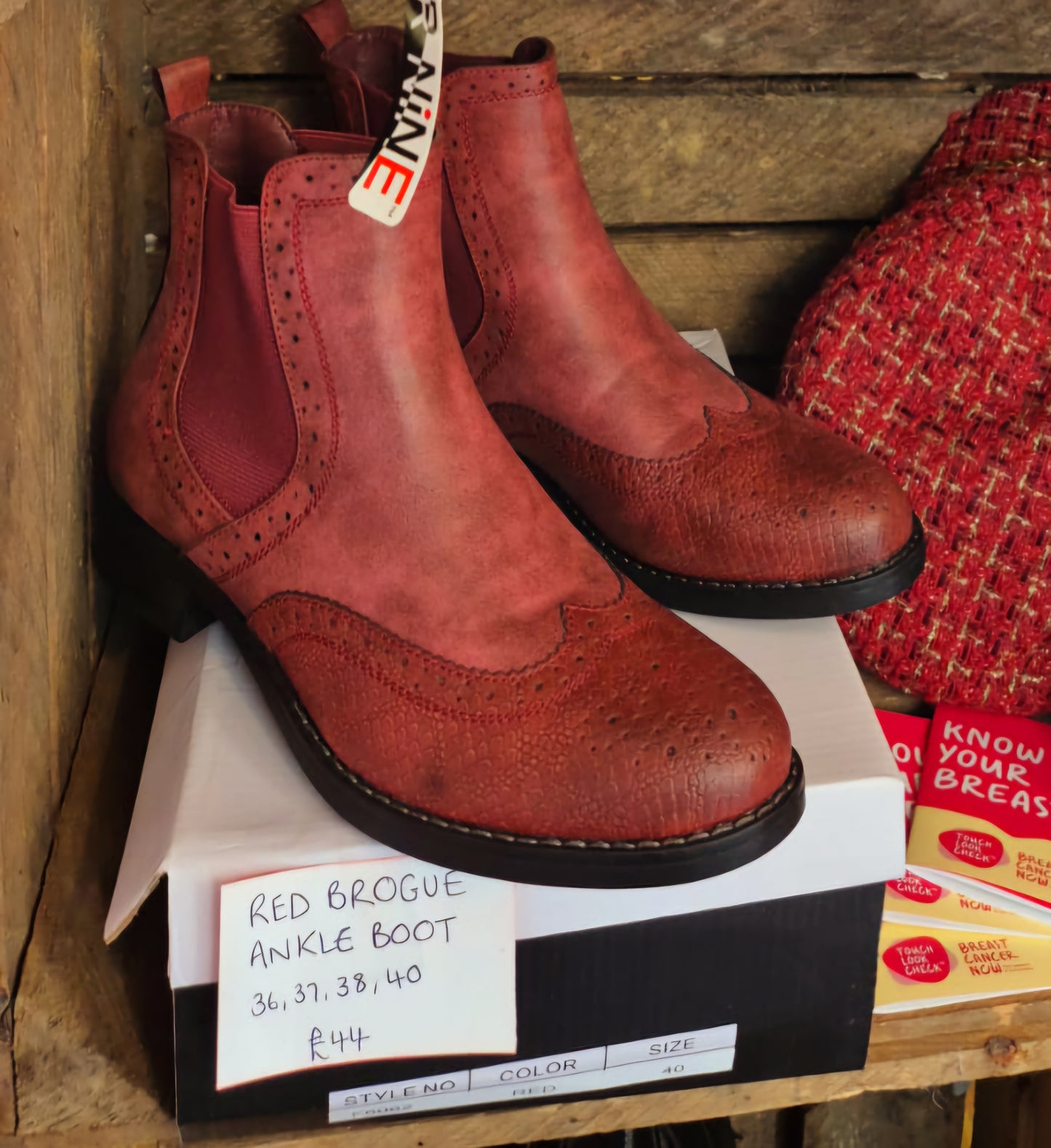 Reduced - Brogue Ankle Boot