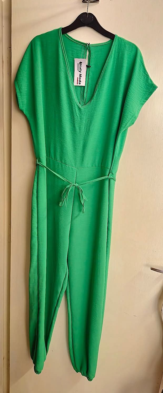 New .. Apple green jumpsuit