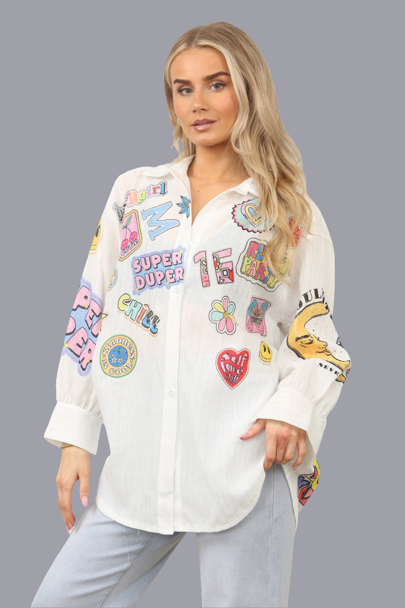 New funky fantasia super blouse
