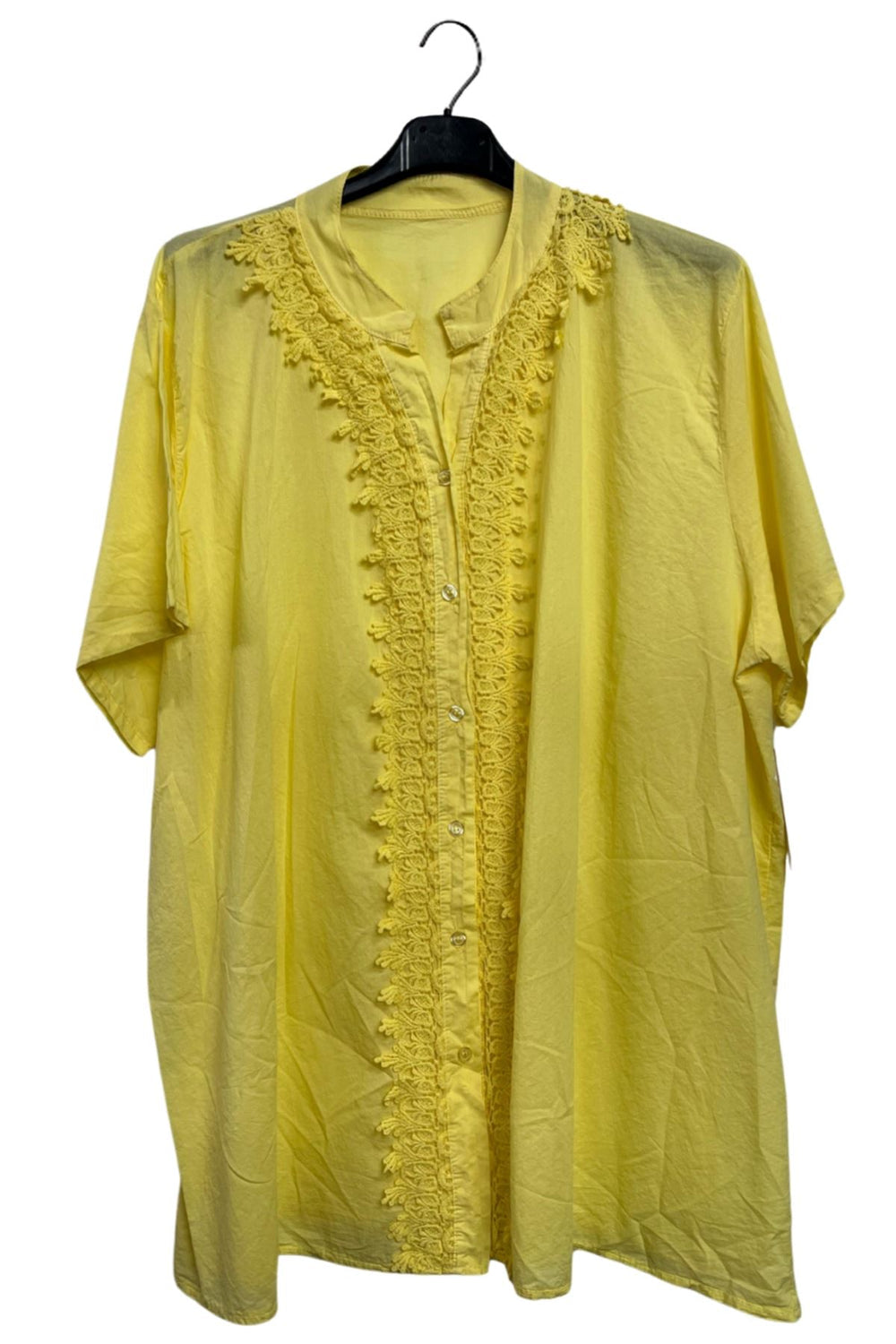 New lace front blouse