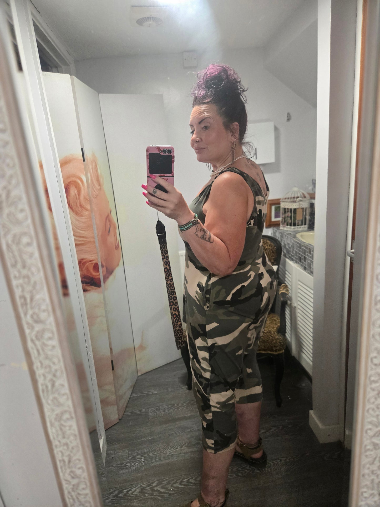 Camo jumpsuit/Dungaree