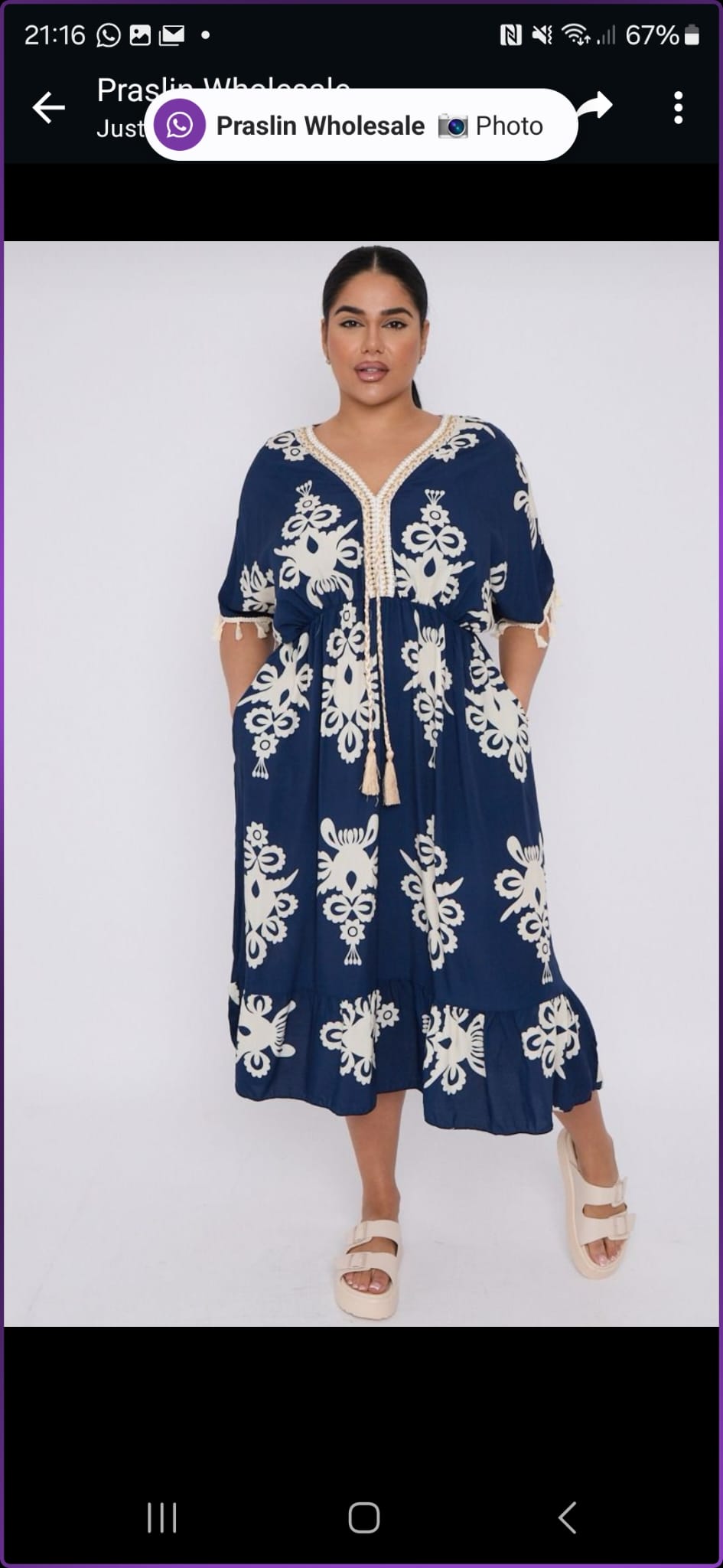 Queen short sleeve boho dress