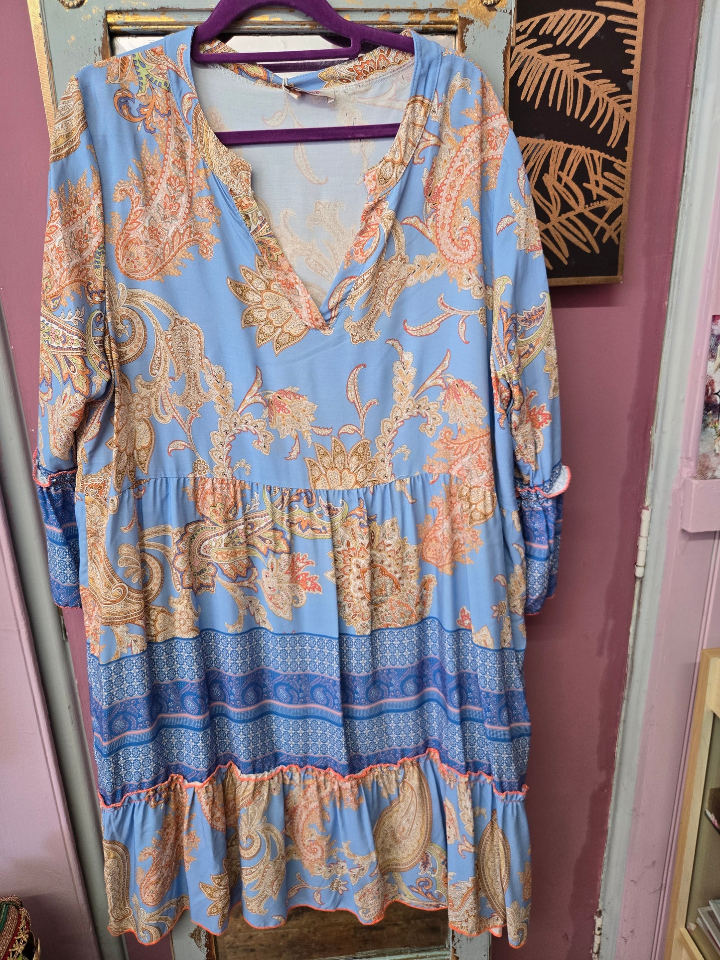 New Paisley goose island tunic