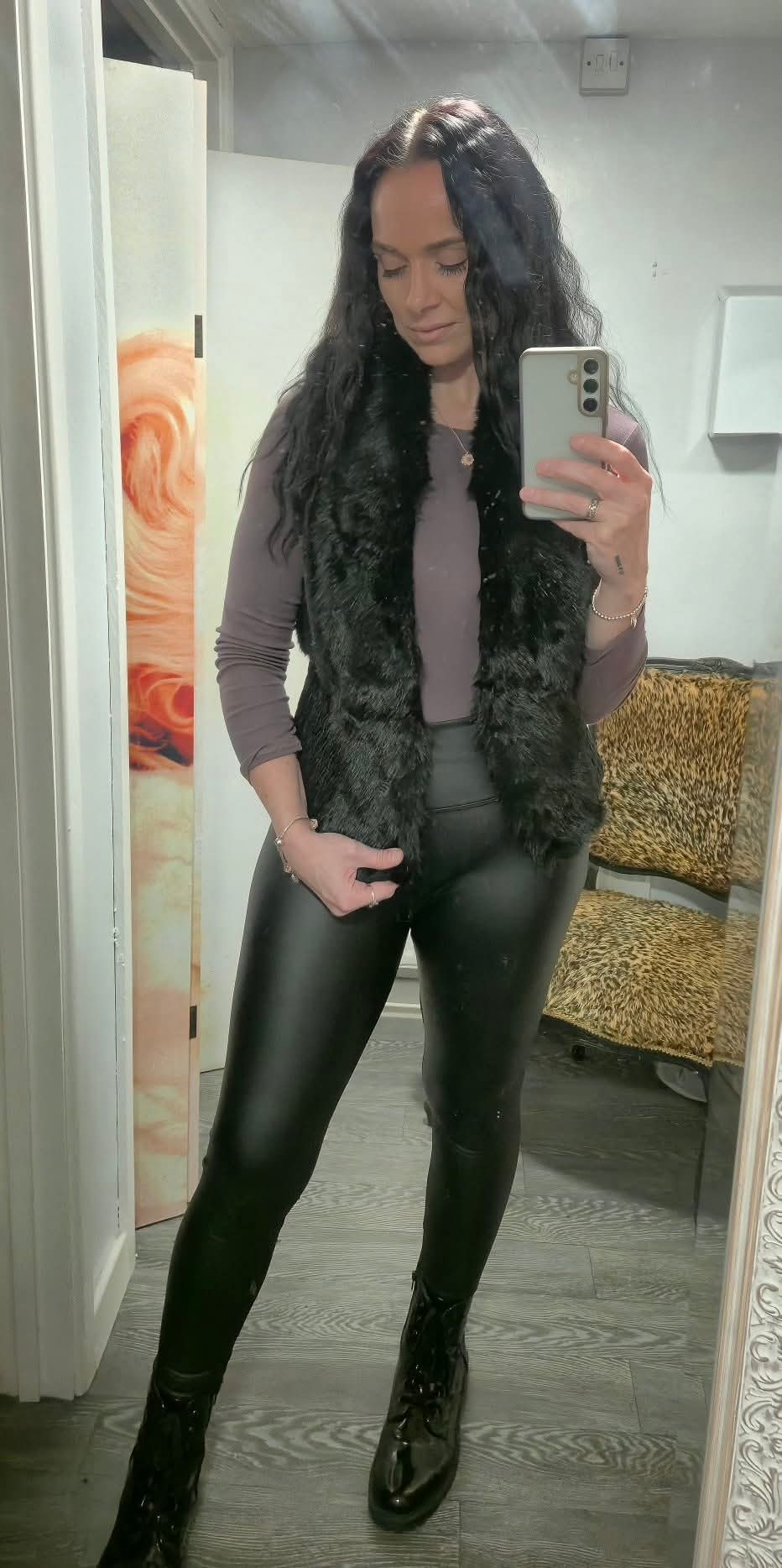 Pia Rossini Faux Fur Gilet