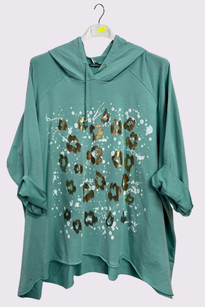 New animal foil hoody