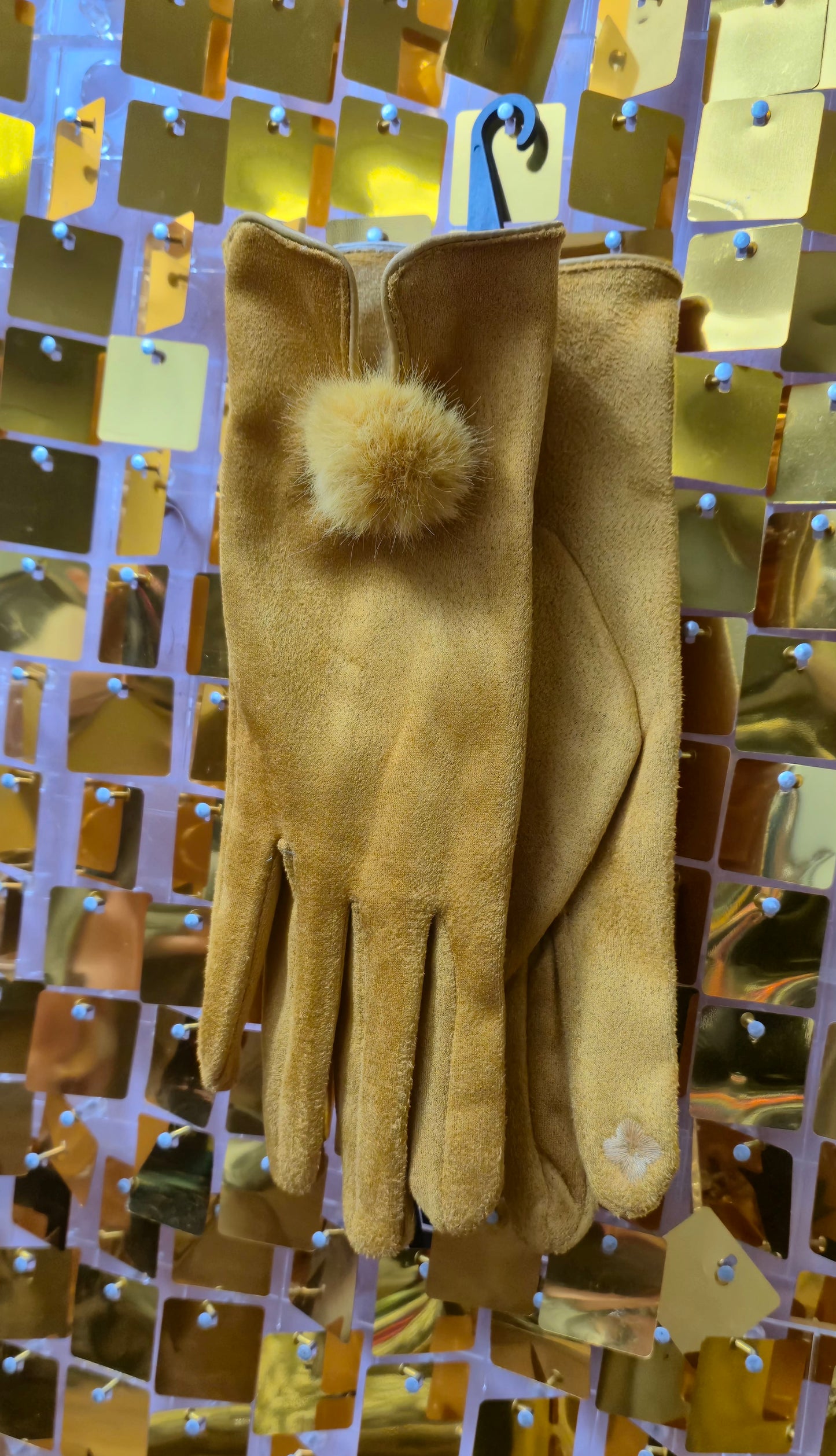 New Jayley Faux Suede Gloves
