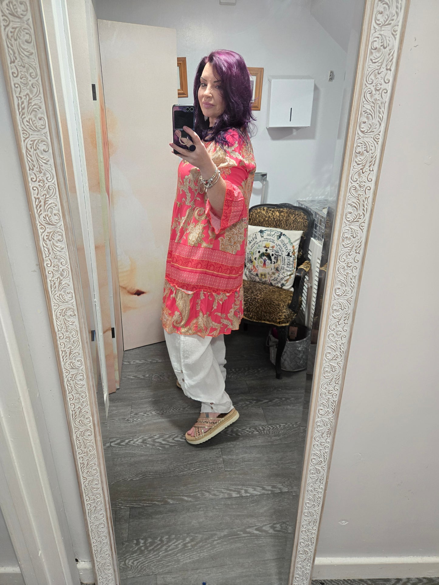 New Paisley goose island tunic