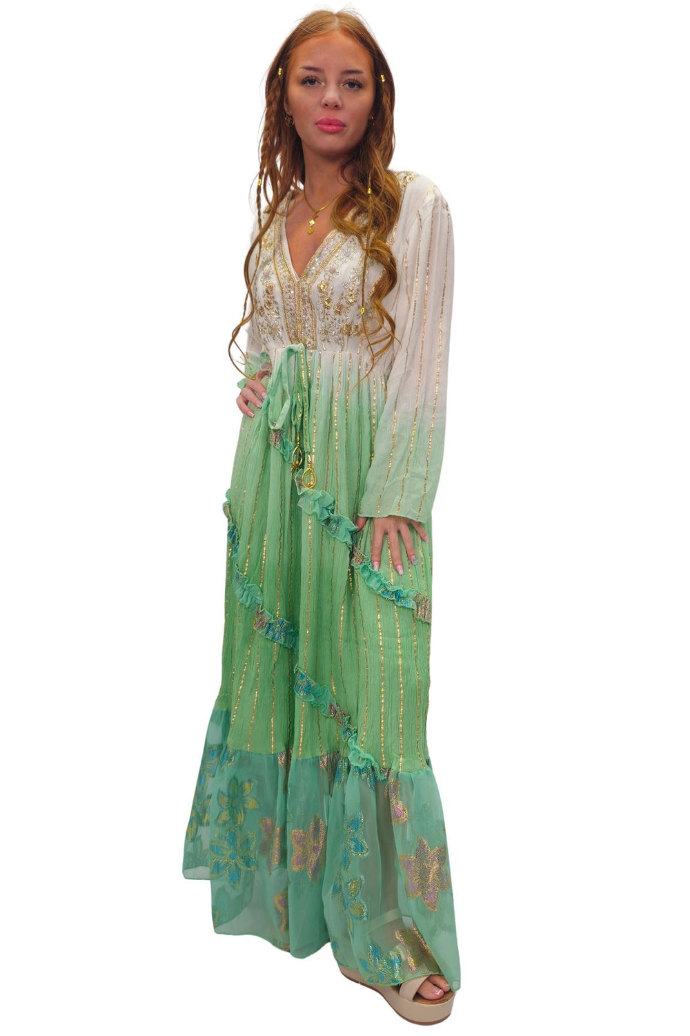 New boho maxi dress