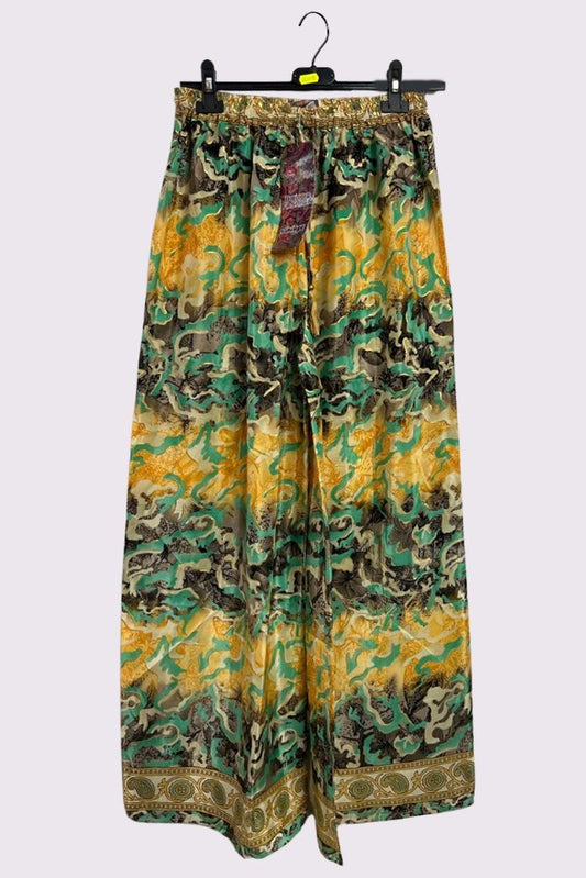 New sari silk trousers