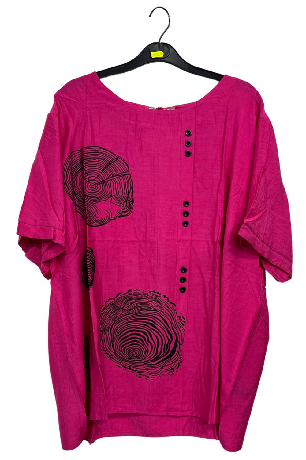 New cotton thumb print top