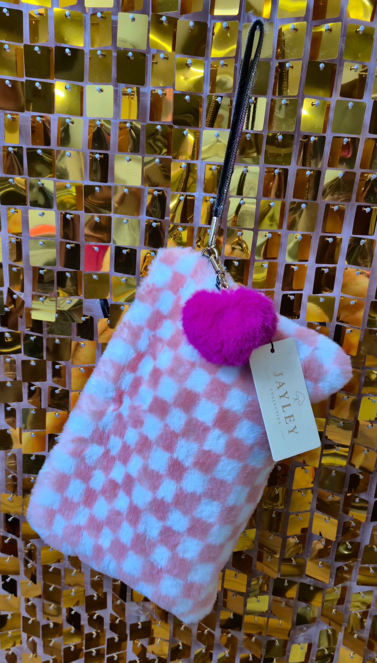 New Jayley Faux Fur Clutch