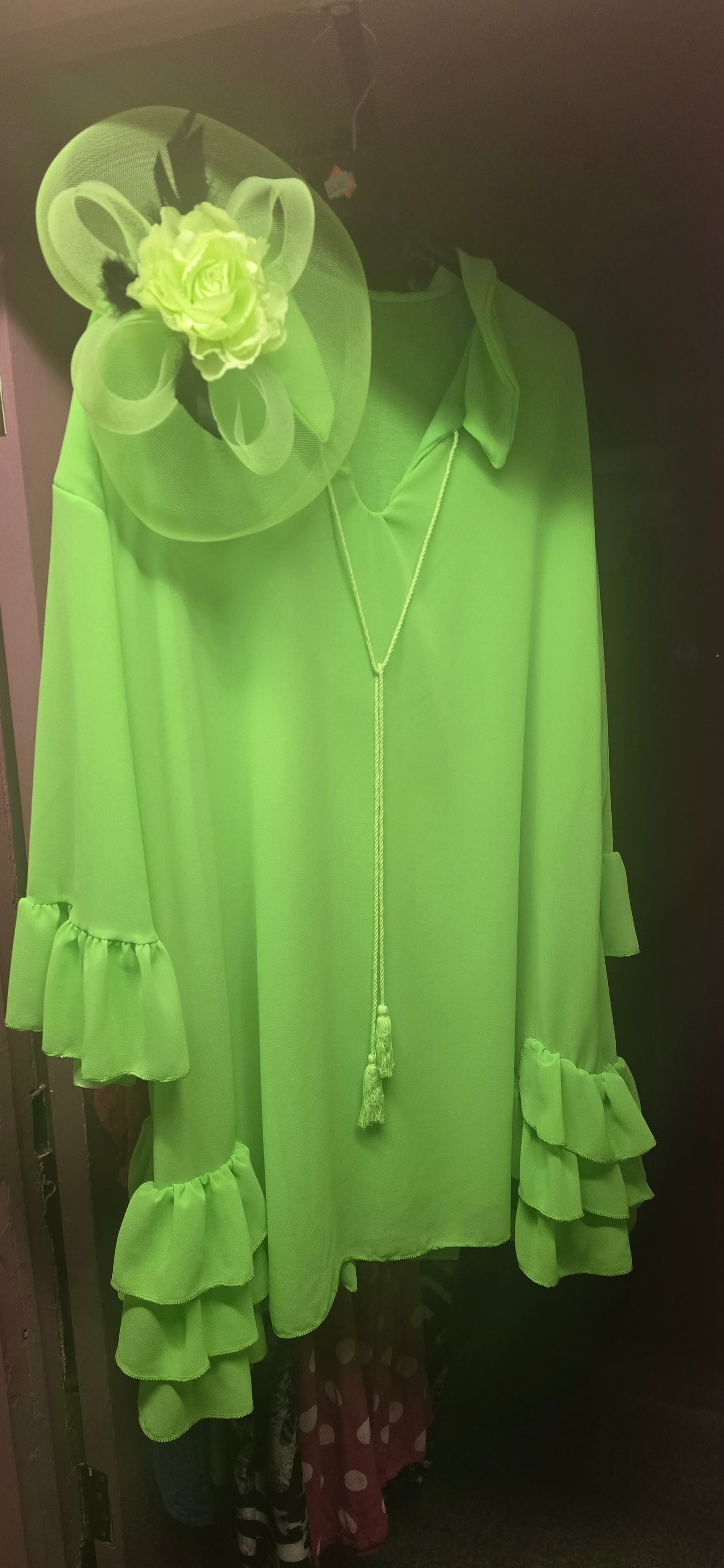 Lime dress/tunic