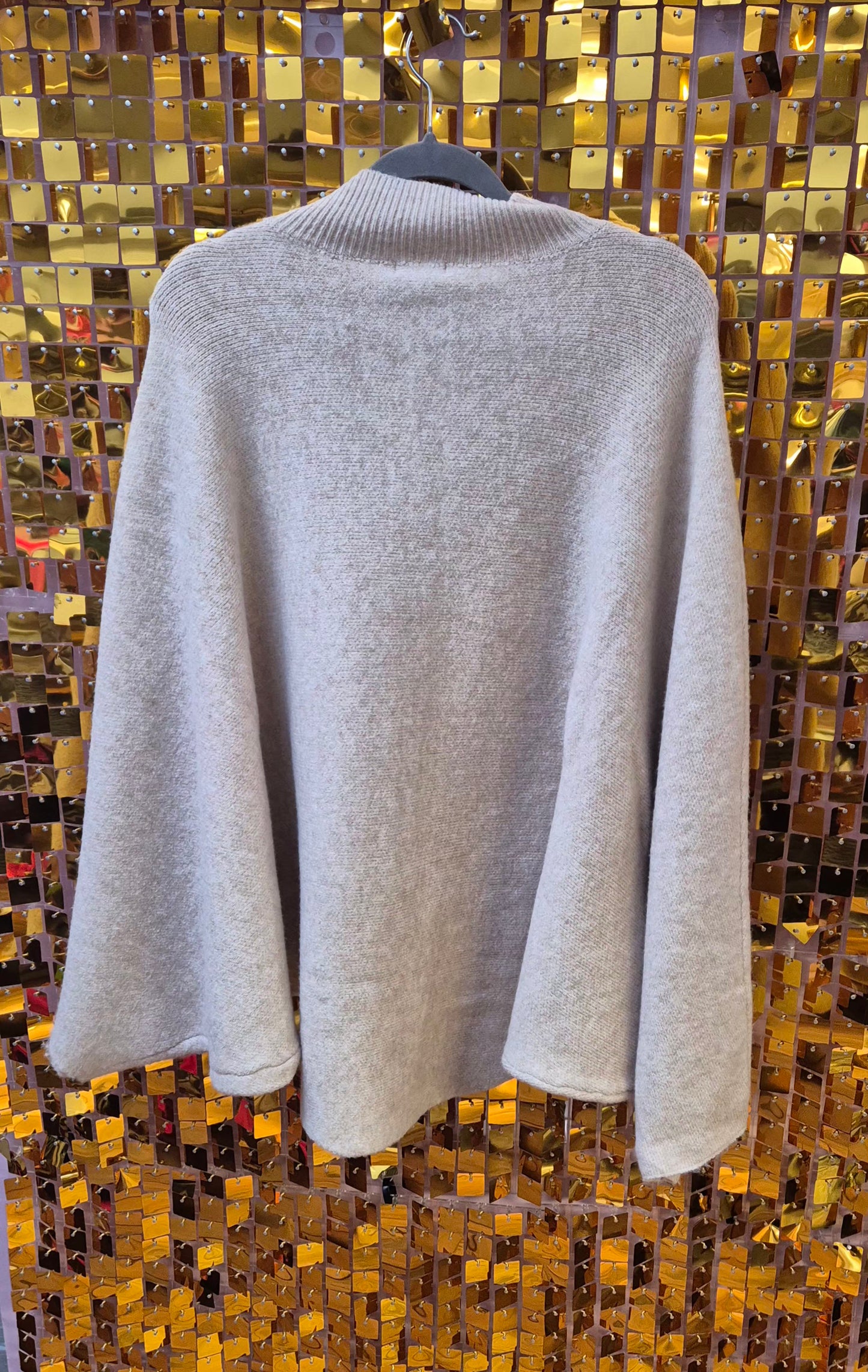 New Batwing Zip Up Cardigan