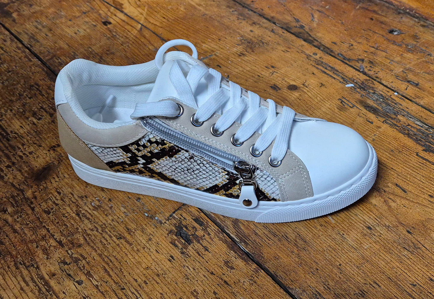 Snake Print Trainer