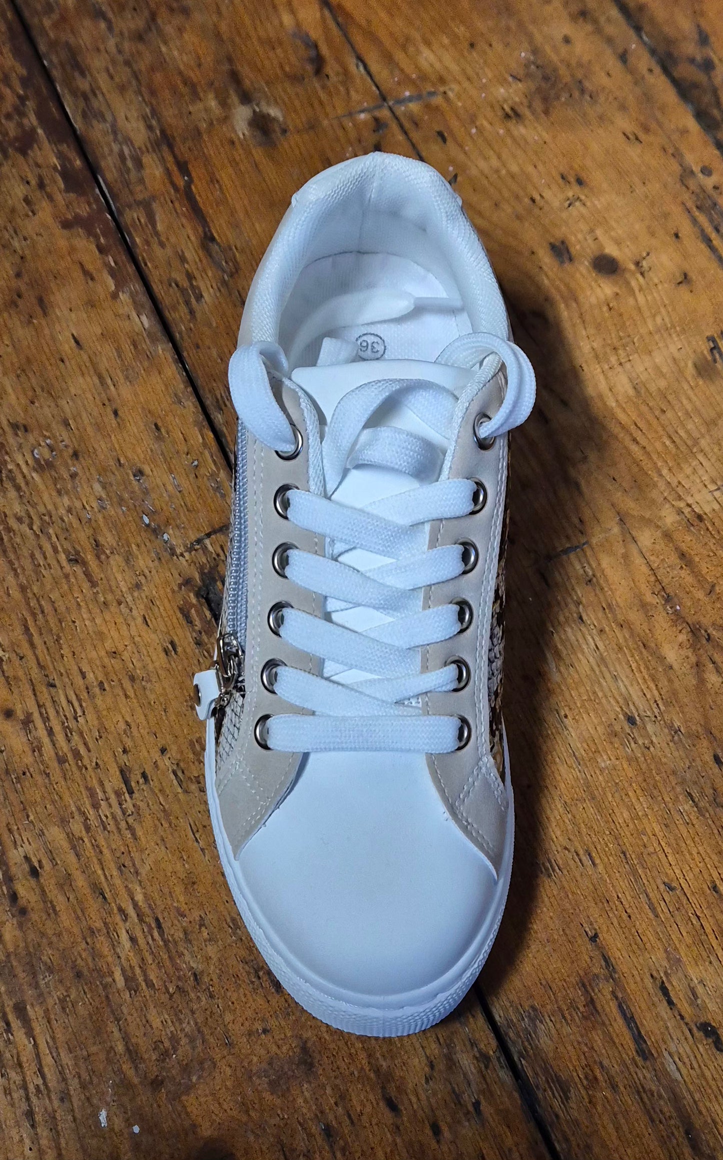 Snake Print Trainer