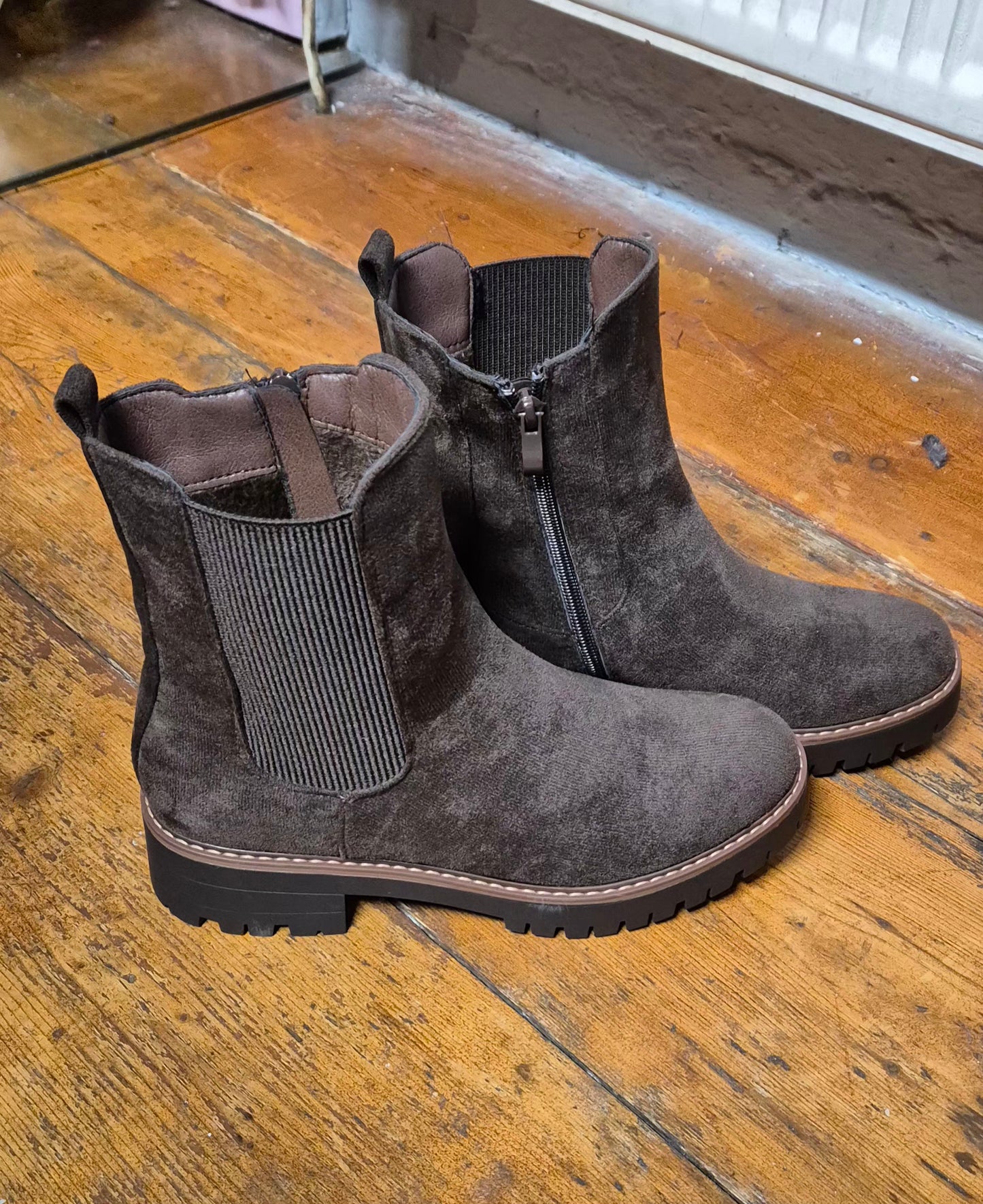 Brown Ankle Boots