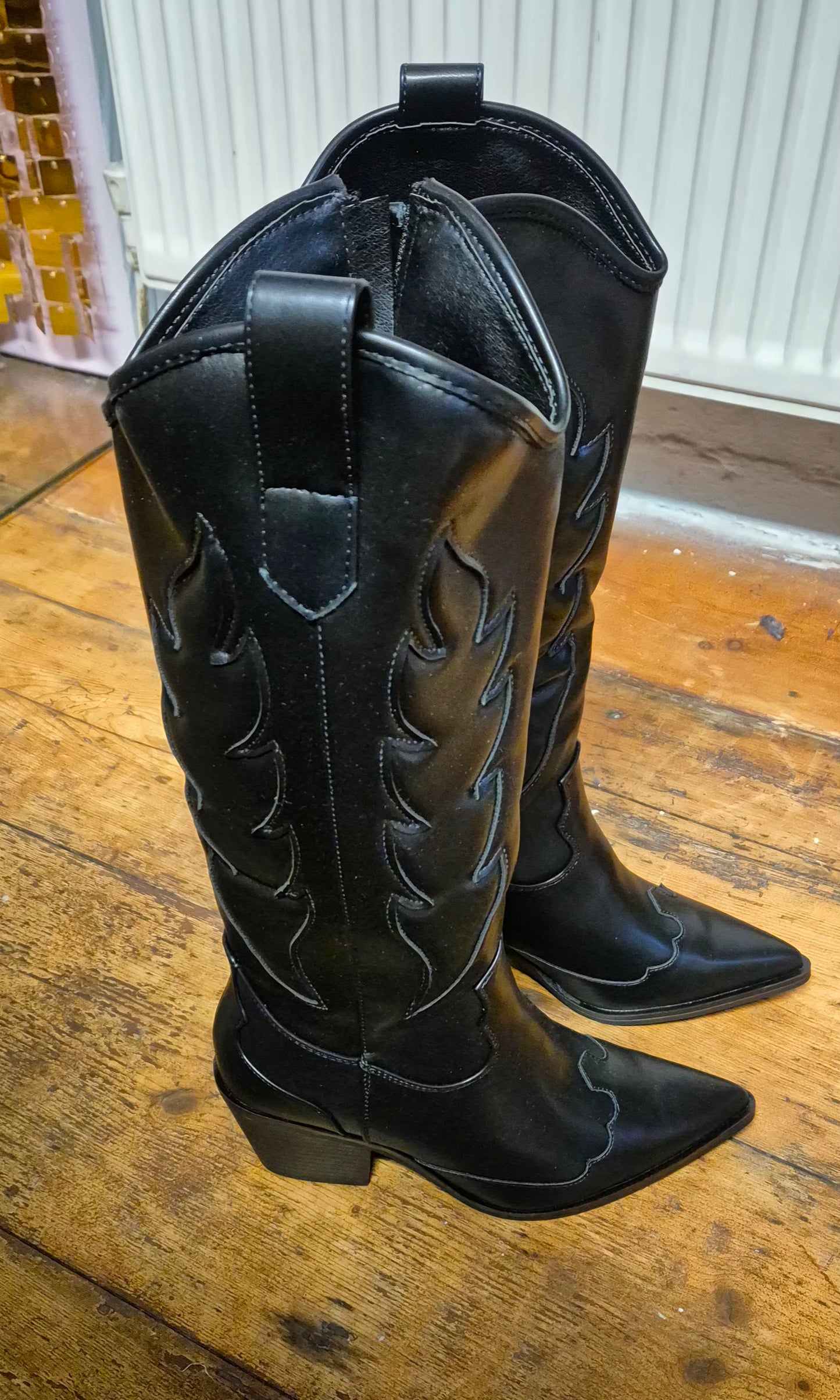Black Cowboy Boots