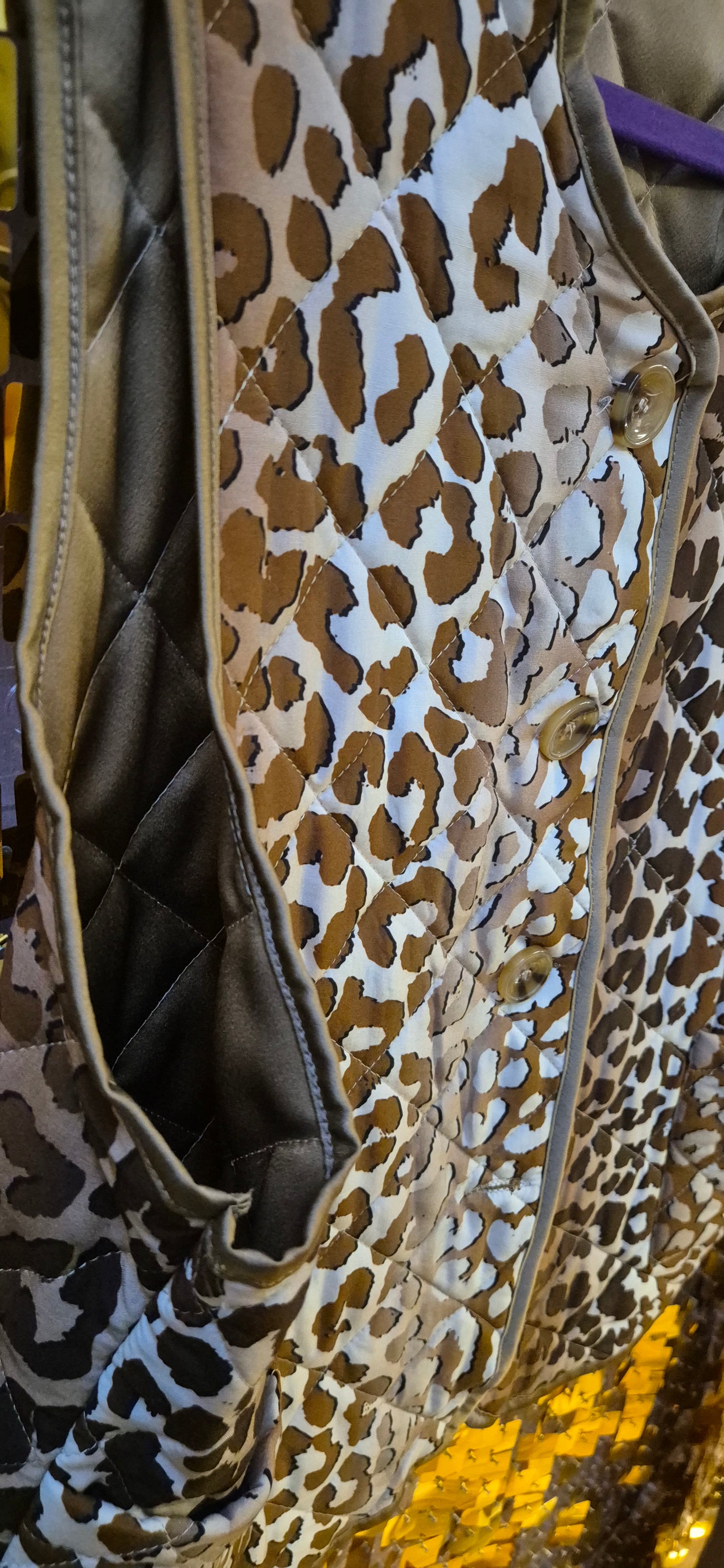 Leopard Print Gilet