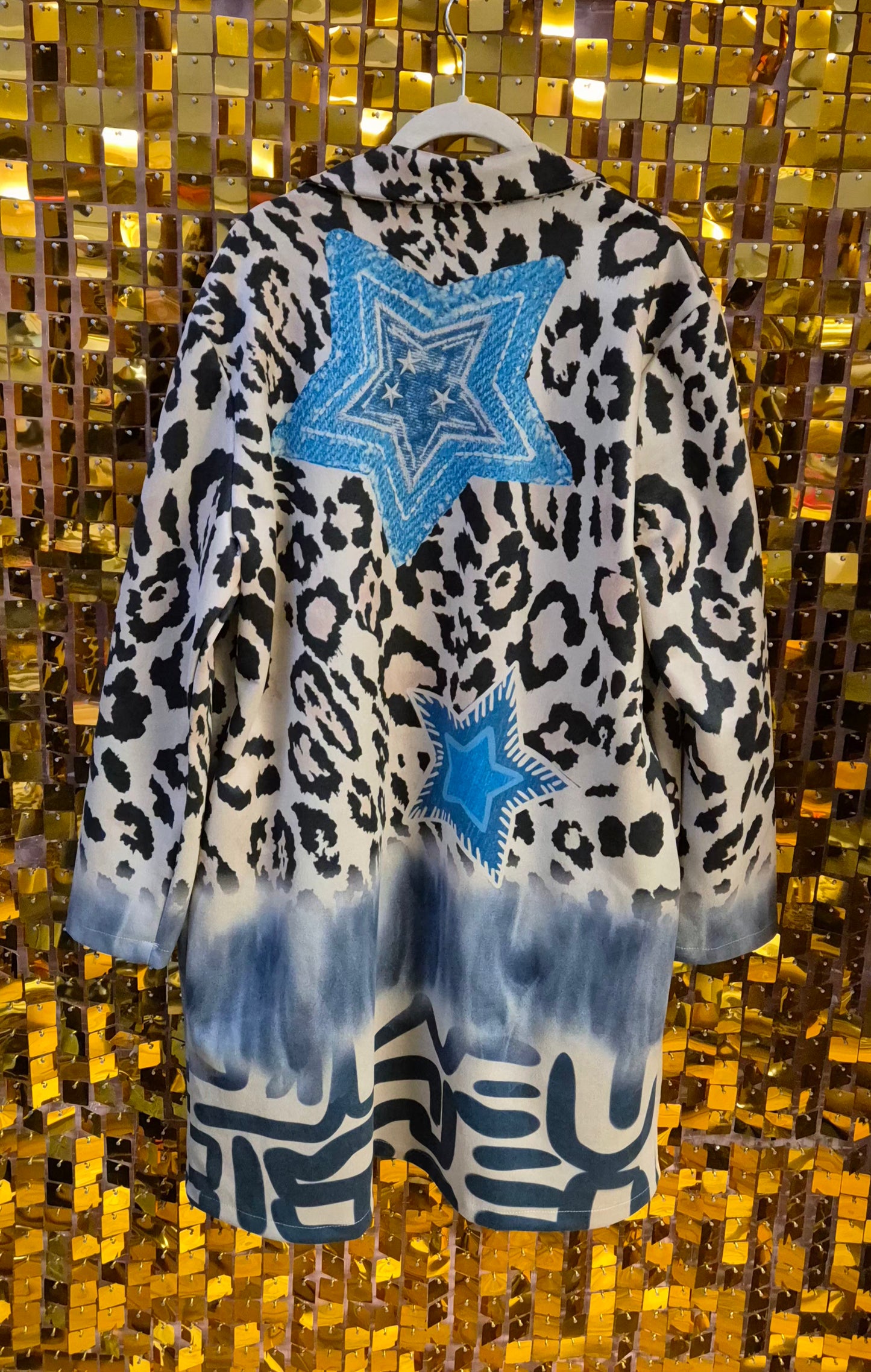 Denim Star Longline Blazer