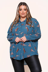 Long sleeved blouse/shirt