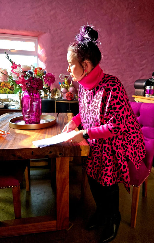 New Animal print jumper dress