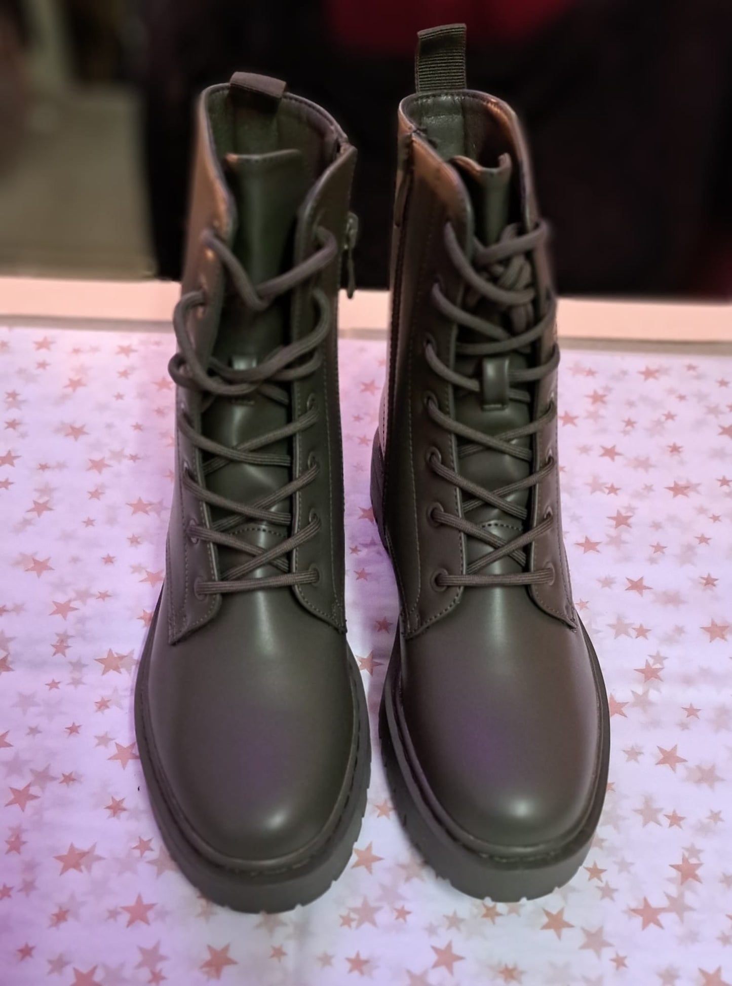 Lace up boots