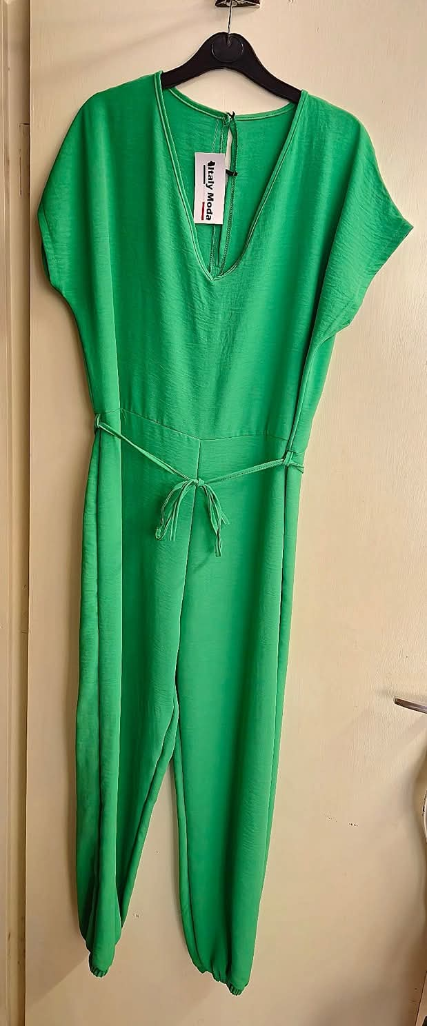 New  .. Apple green jumpsuit