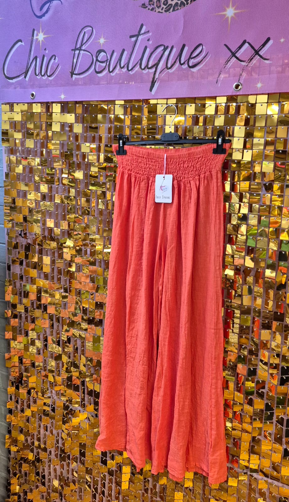 New lucy sparks wide leg trousers