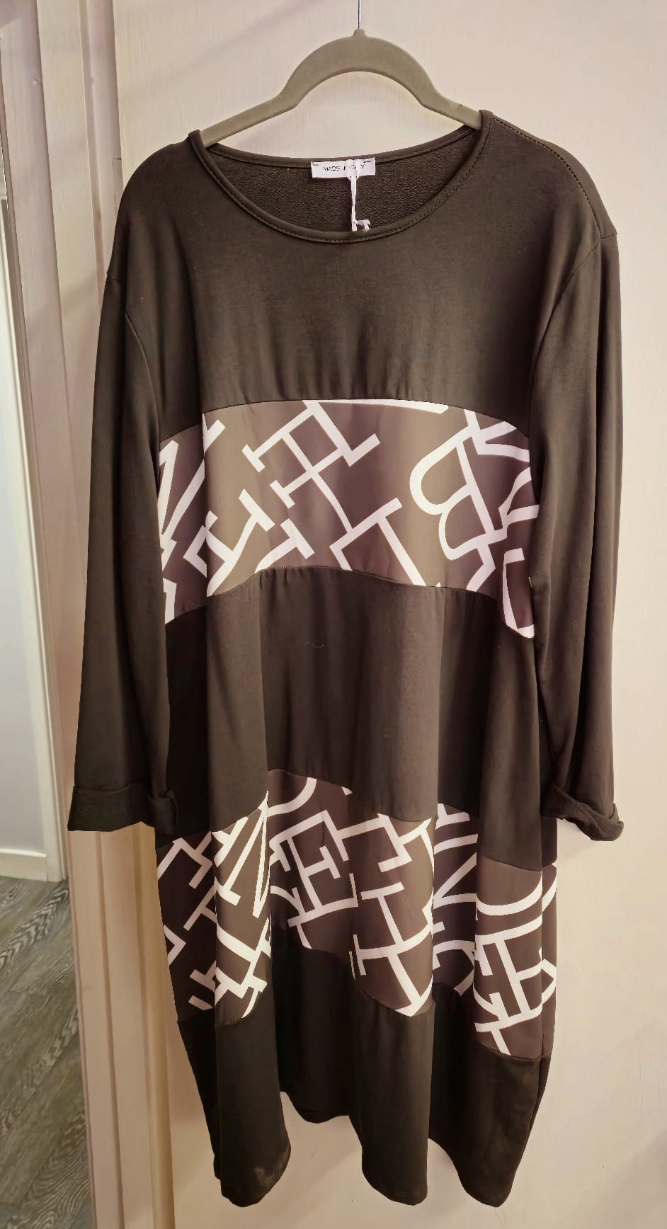 Sweatshirt tunic onesize