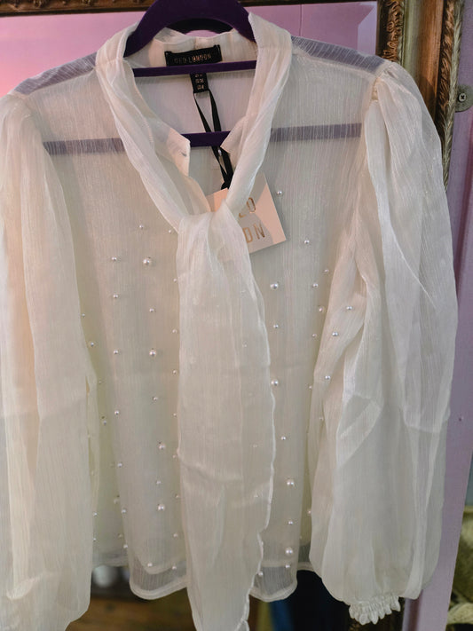 Ivory Qed blouse
