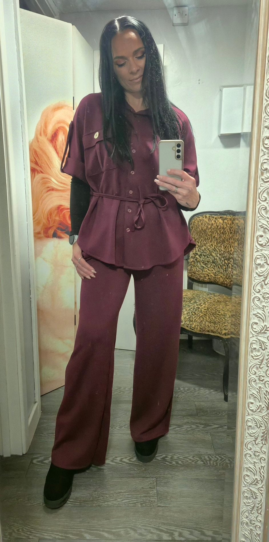 New Co/ords button trouser set