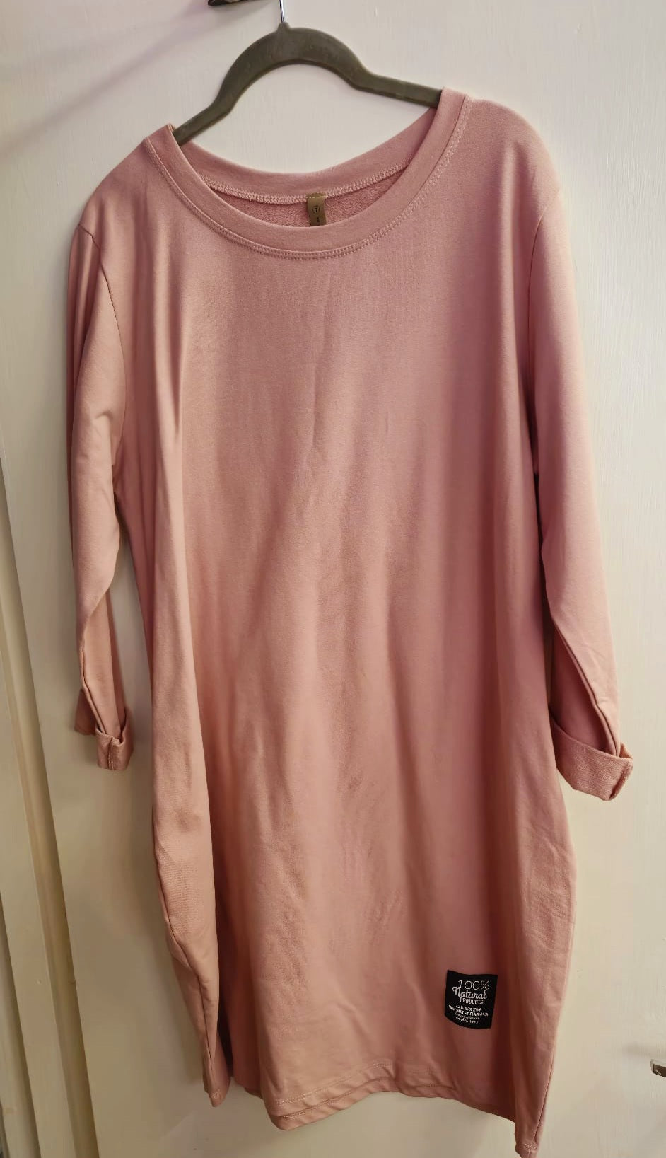 Blush rock & roll longline tunic