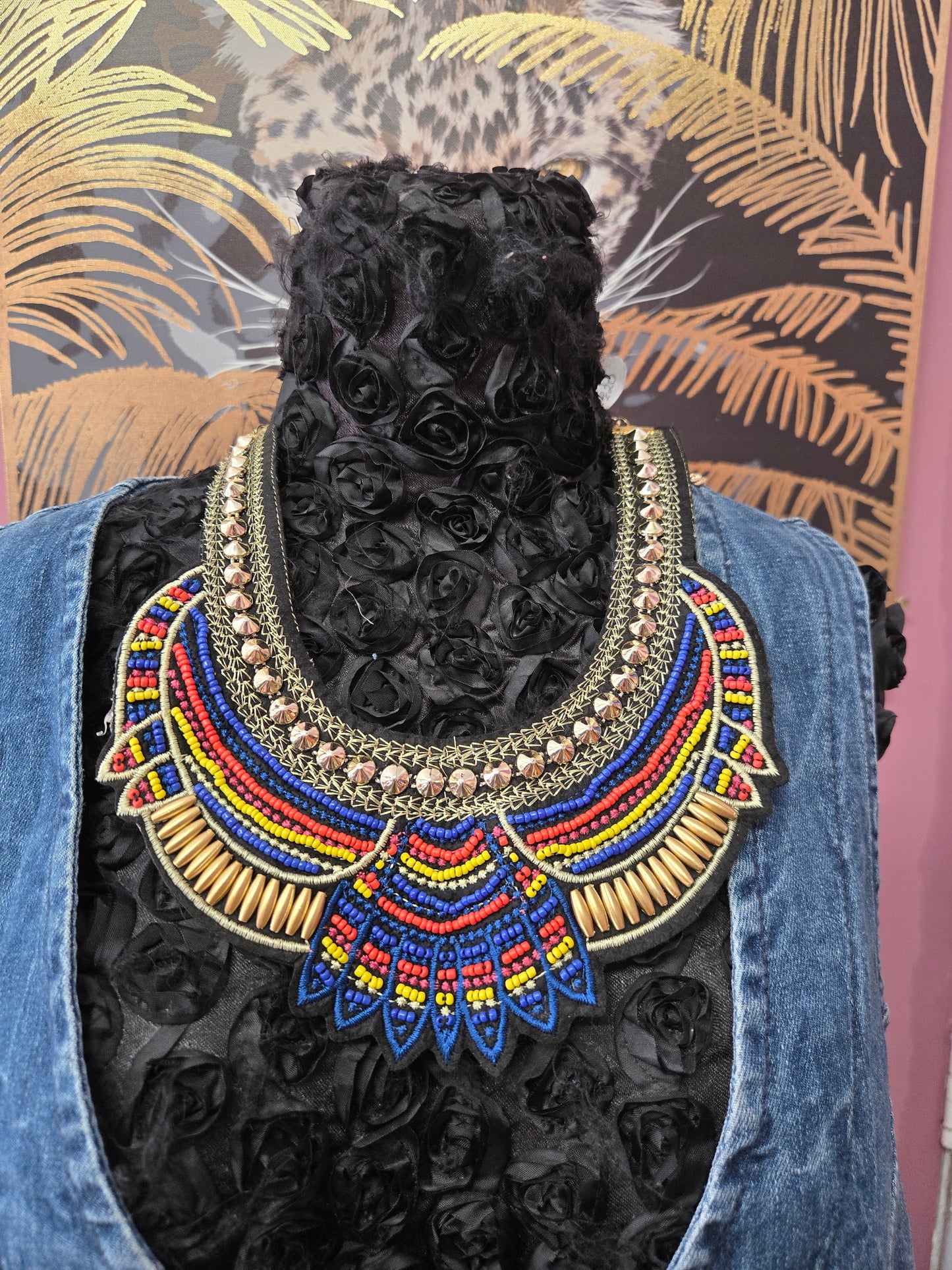 Tribal multi necklace