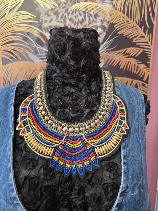 Tribal multi necklace
