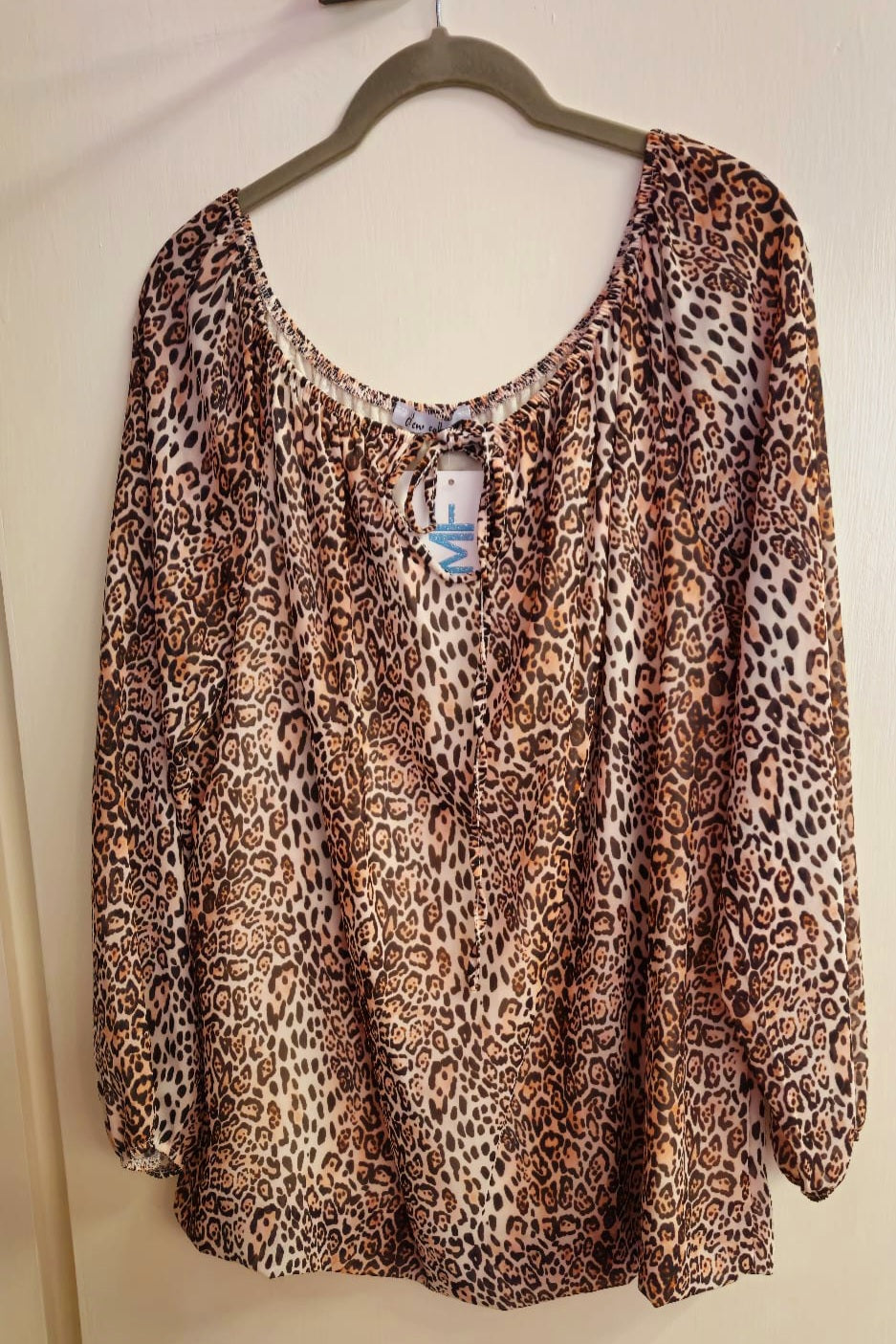 Onesize animal print top