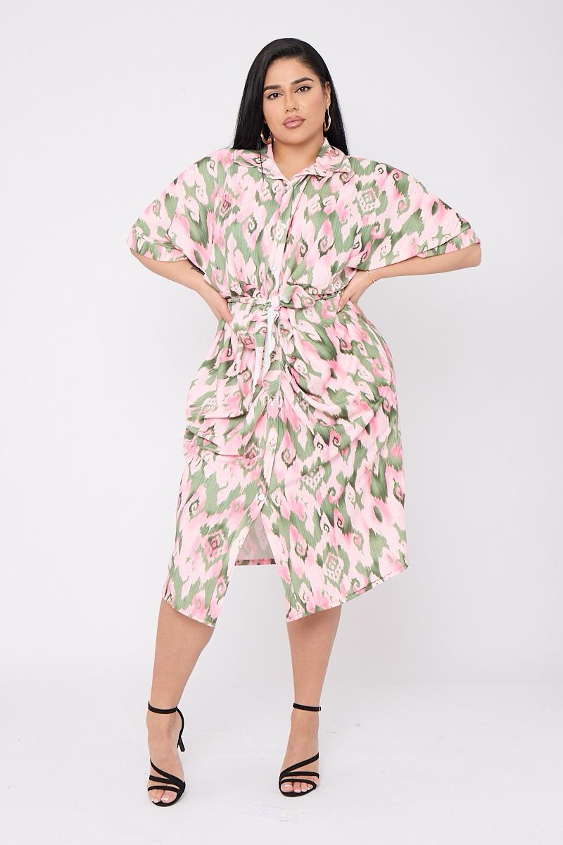 Queen onesize shirtdress