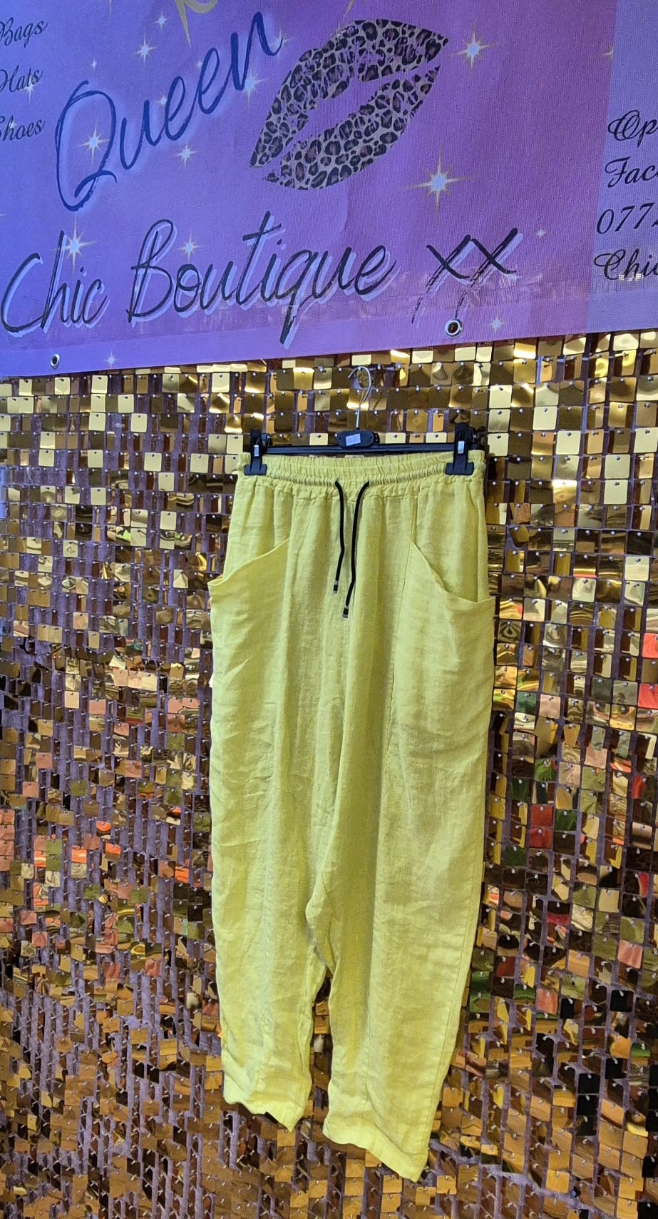 New Sarah tempest linen trousers