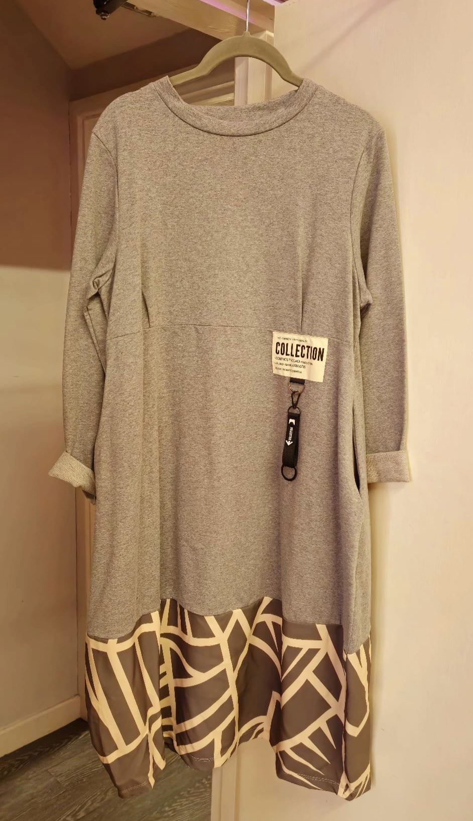 Sweatshirt dress onesize