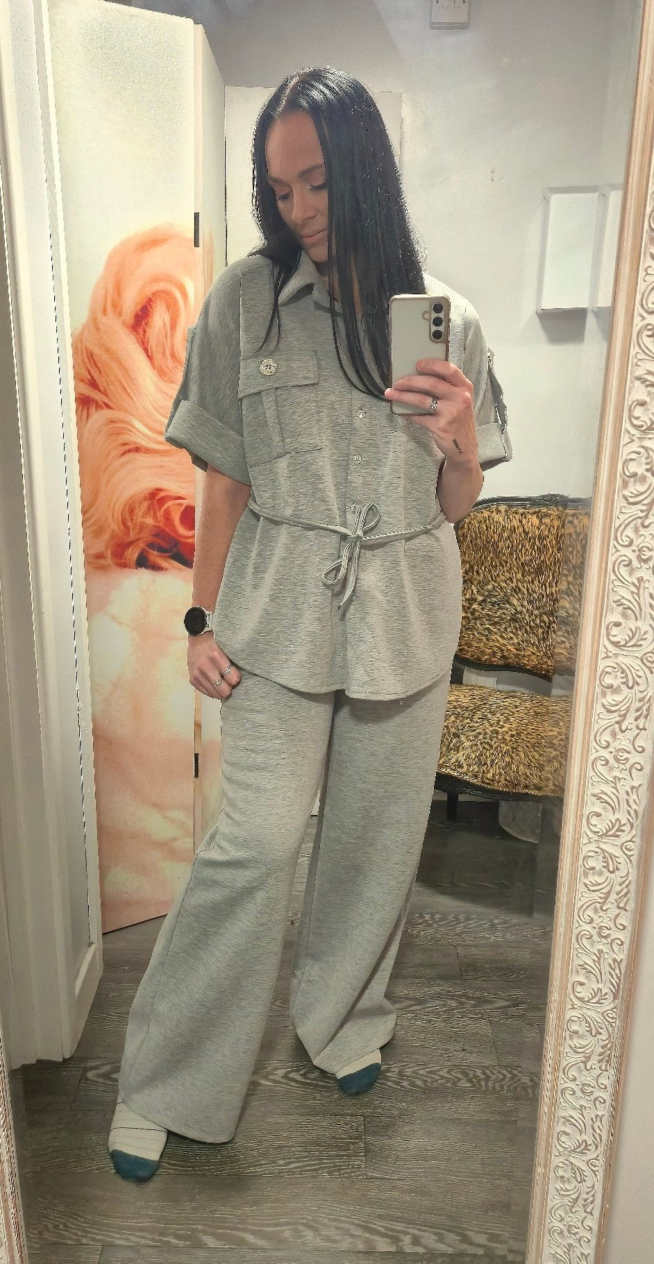 New Co/ords button trouser set