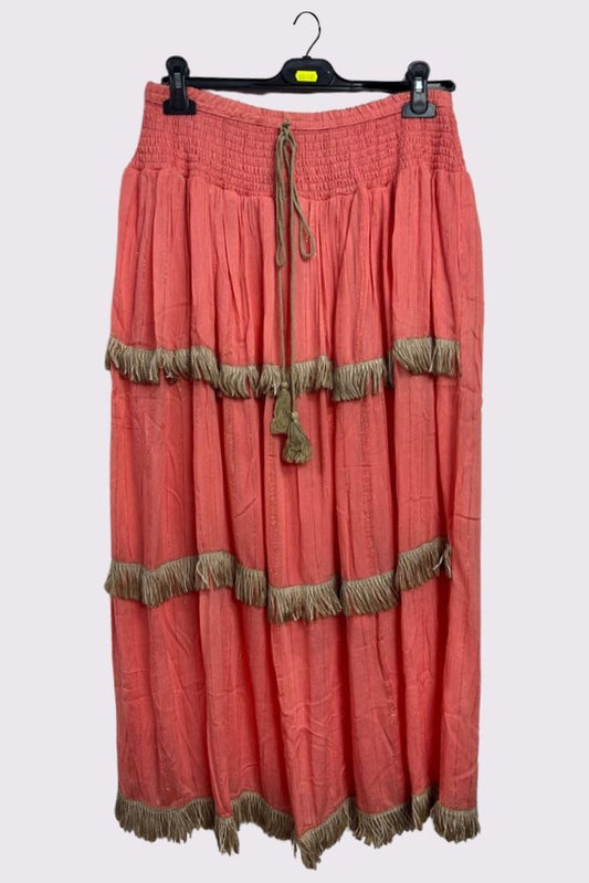 New boho maxi skirt