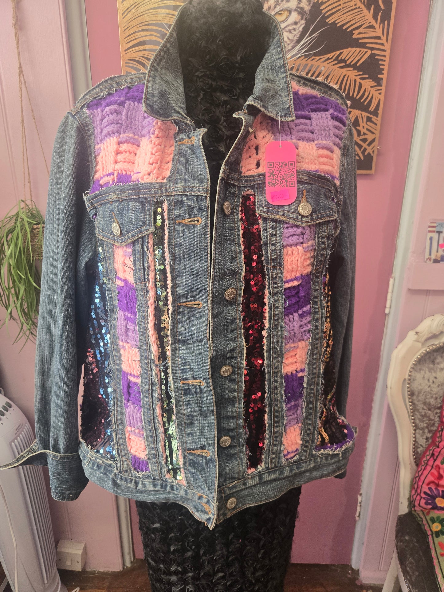 Unique knit & sparkle