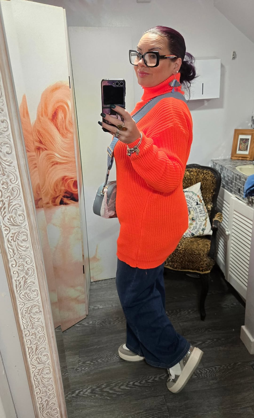 New Neon Jumper Dress