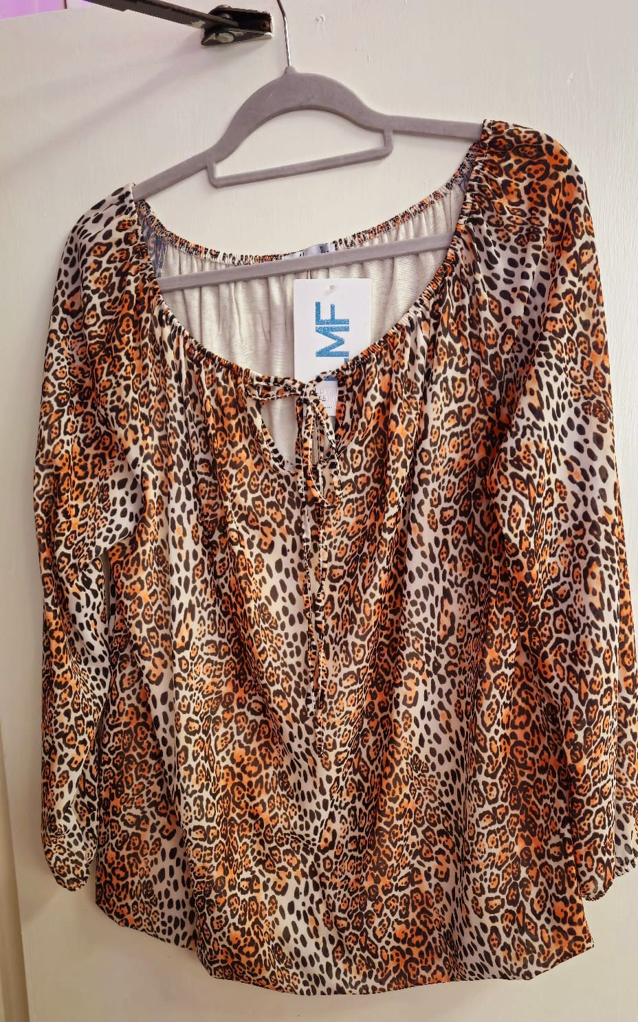 Onesize animal print top